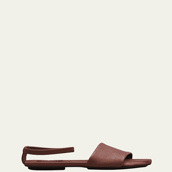 Ellory Leather Ankle-Cuff Flats - Picture 2 of 10